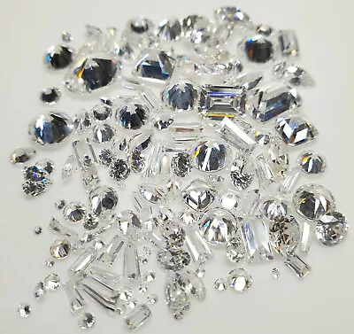 Buy 52272 - 125 CZ Replacement Stones For Setter Or Workshop Mixed Sizes And Shapes • 61.97£