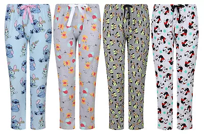 Buy Ladies Character Pyjama Bottoms Lounge Sleep Pants Uk Sizes 8-26 Ex Uk Store New • 9.99£