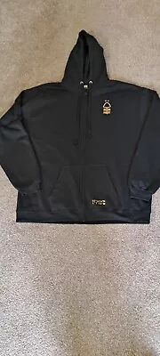 Buy Nottingham Forest Zip Hoodie. Black. Size XL. • 25£