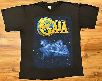 Buy Vintage Illusion Of Gaia T-shirt 1994 Super Nintendo SNES Sz Large • 69.99£