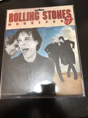 Buy Rolling Stones 1997 Mouse Pad Officially Licensed Tour Merch New Sealed Nice! • 19£