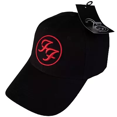Buy Foo Fighters - Red Embroidered Logo Official Licensed Baseball Cap • 19.99£