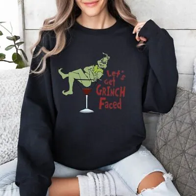Buy Lets Get Grinch Faced Christmas Jumper -  Grinch Xmas Jumper - Grinch Christmas • 19.99£