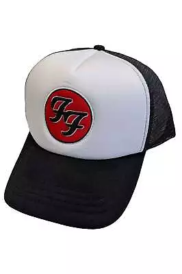 Buy Foo Fighters Baseball Cap FF Band Logo New Official Black Trucker • 21.95£
