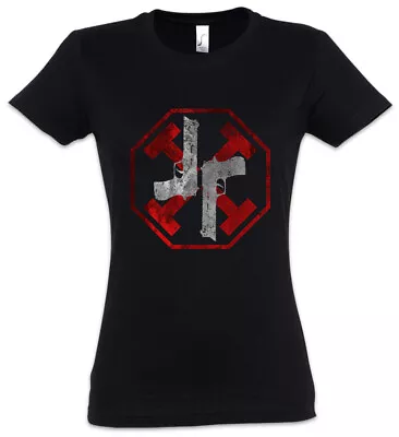 Buy Gun Kata Women T-Shirt Equilibrium Symbol Sign Logo John Insigina Preston Cleric • 21.54£