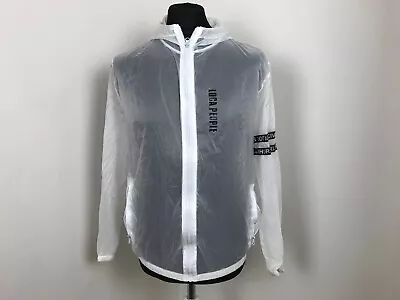 Buy Womens Light Dance Running CLubibng Jacket See-Through Bomber Size 12 • 2£