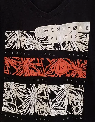 Buy 21 Twenty One Pilots Pieces Peace In The Sun’s Peace Of Mind Women’s T Shirt M • 13.23£