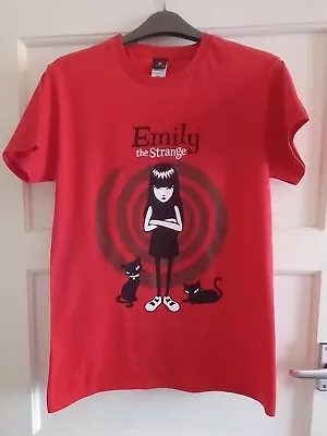Buy Red Tshirt Emily The Strange Gothic Alternative • 9.99£
