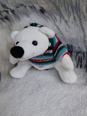 Buy Chilly & Friends Tesco Polar Bear In Christmas Jumper 6  Soft Toy • 3.95£