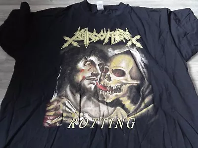 Buy Sarcofago Old Rar Vintage Shirt Black Thrash Metal VoN UrN NunSlaughter • 25.69£