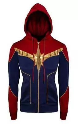 Buy Womens Captain New Fancy Halloween Ladies Sweatshirt Style Hoodie Jacket • 19.99£