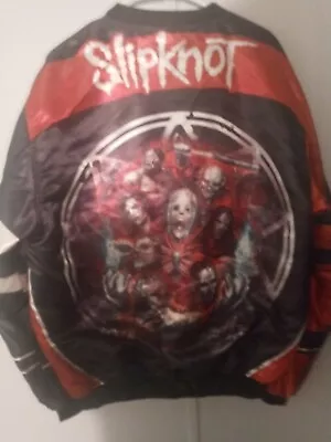 Buy Vintage Slipknot Tour Jacket Rock Metal Music Band Mens Women Unisex Size L  • 265.41£
