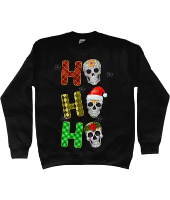 Buy Unisex Ho Ho Ho Gothmas, Gothic  Christmas Sweatshirt/jumper • 30£