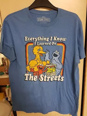 Buy Sesame Street: Everything I Know I Learned On The Street T Shirt, Medium 38/40 • 13.99£