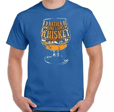 Buy Whiskey T-Shirt Whisky Alcohol Humour Shot Of Mens Funny Party BBQ Malt Glass  • 10.94£