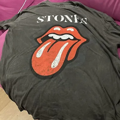 Buy Rolling Stone Tour T-Shirt SIXTY 2022 Extra Large Mens Grey • 20£