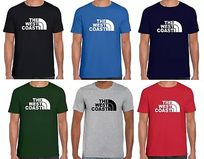 Buy KIDS WEST COAST North Face Inspired T-shirt WESTON BRISTOL ETC 3-4 TO 12-13 • 8.50£