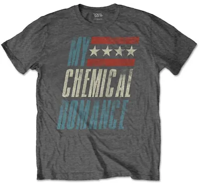 Buy My Chemical Romance Raceway Grey T-Shirt OFFICIAL • 14.89£