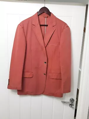 Buy Gurteen Mens Jackets Size 42 Short Side Vents Colour Coral • 24.99£