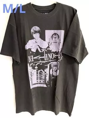 Buy DEATH NOTE T-shirt Yagami Light Amane Misa Length 73cm Width 53cm No Tag • 86.17£