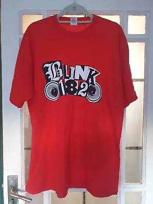 Buy Blink 182 Europe 2004 Tour Merch T Shirt Size XL PUNK • 55£