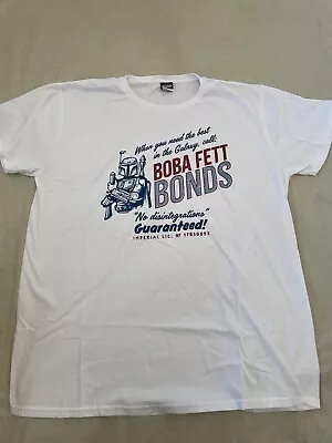 Buy Star Wars Boba Fett T Shirt XL Good Condition • 2.99£