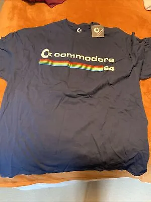 Buy Commodore 64  Retro Computer Retro T-Shirt Primark NEW With Tag 2xl C64 8-bit • 12.50£