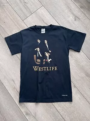 Buy Westlife The Love Tour 2007 T-Shirt Size S Black • 46.92£