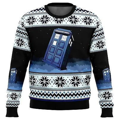 Buy Ugly Christmas Sweater, Doctor Who Shirt, Doctor Who Cosplay, Ugly Sweater • 33.16£