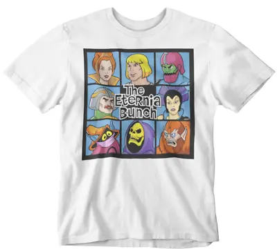 Buy Heman T-shirt Eternity Bunch Brady Tv Cartoon Skeletor Gang Retro Movie Gift Uk • 6.99£