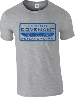Buy USCSS Covenant T-Shirt - Inspired By Alien Prometheus Nostromo • 15.99£