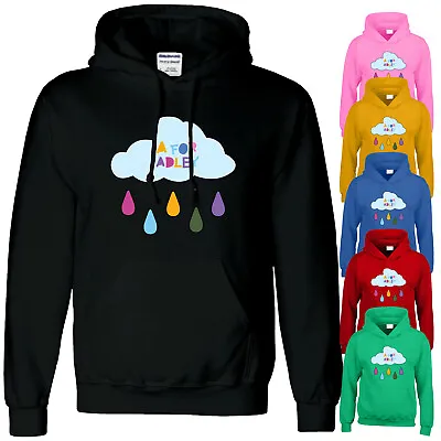 Buy A For Adley Kids Hoody Viral Youtuber Merch Fun Gaming Boys Girls Hoodie Gift • 13.99£