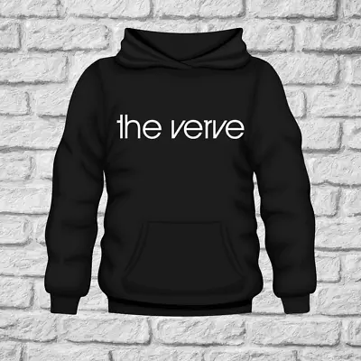 Buy The Verve Hoodie - Black - S To 5xl - Britpop Merch Gift Oasis Richard Ashcroft • 24.49£