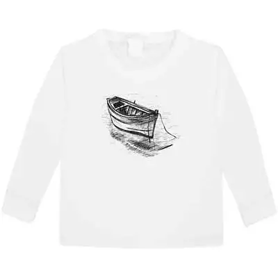 Buy 'Wooden Boat' Children's / Kid's Long Sleeve Cotton T-Shirts (KL015596) • 9.99£