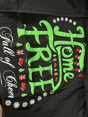 Buy Home Free Vocal Band - T-shirts (2) Holiday Themed Size XL • 18.94£