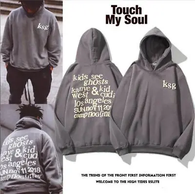 Buy Kanye West Kids See Ghosts Hip Hop Hoodie Heavy Weight Unisex KSG Lucky Me  New • 38.16£