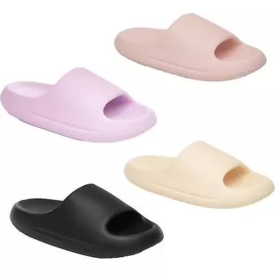 Buy A2Z Womens Open Toe Cloud Slipper Thick Sole Foam Sliders Soft Slide Sandals • 12.99£
