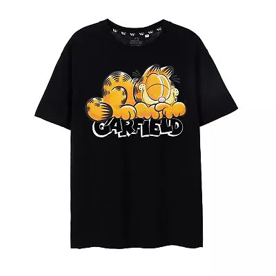 Buy Garfield Mens Sleeping T-Shirt NS7670 • 17.19£