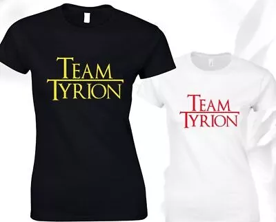 Buy Team Tyrion Ladies T Shirt Game Of Thrones Lannister Winter Is Coming Khaleesi • 7.99£