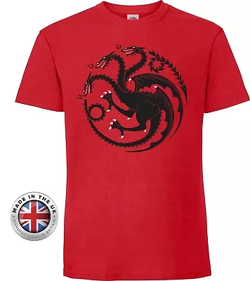 Buy Game Of Thrones Dance Of Dragons BLACKFYRE TARGARYEN Red T Shirt. Unisex+fitted • 14.99£