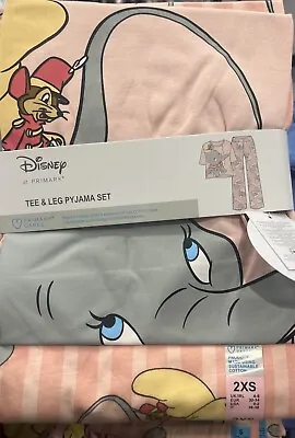 Buy Disney Dumbo Elephant Pyjama Set UK Size 4-20 2XS-XL • 19.99£