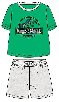 Buy Official Boys Jurassic World Pyjamas Pajamas Pjs Kids Toddler Children 4 6 8 10 • 7.99£