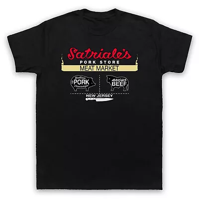 Buy Sopranos Satriales Meat Market Pork Store Sign Mafia Hq Mens & Womens T-shirt • 17.99£