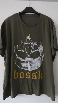 Buy Official Bossk Band T-shirt - Green, Size Xl - Skull Candle - Out Of Print! • 17.95£