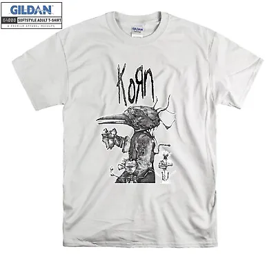 Buy Korn Nu Heavy Metal Rock Untitled Hoodie Cool Sweatshirt Jumper Pullover 2679 • 11.95£