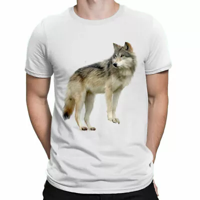 Buy Wolf Mens T-Shirt | Screen Printed • 12.95£