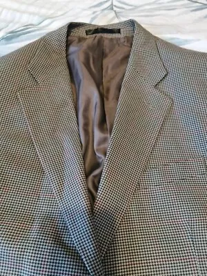 Buy Men's Checked Suit Jacket Size 44  • 5£