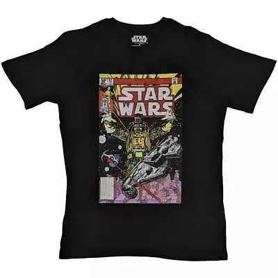 Buy Star Wars T Shirt Darth Vader Comic New Official Mens Black • 13.95£