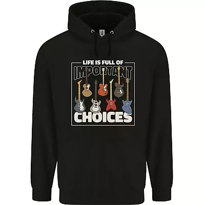 Buy Guitar Important Choices Guitarist Music Childrens Kids Hoodie • 17.99£
