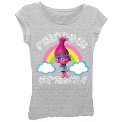 Buy Trolls Girls Rainbow Dreams T-Shirts Size 10-12 NIP (P) • 7.31£